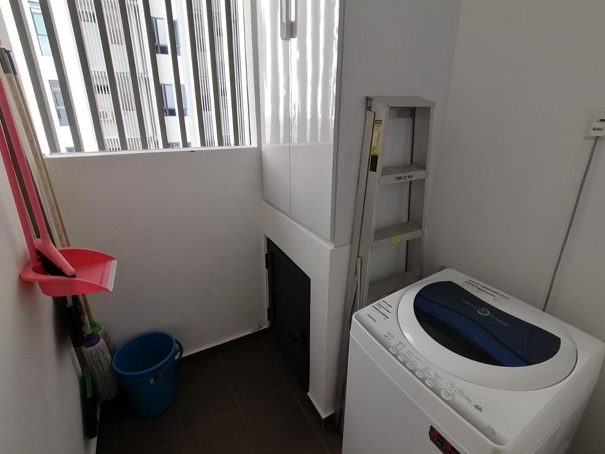 Apartemen 99 m² dengan 2 kamar tidur dan 2 kamar mandi pribadi di Pusat Kota Melaka Bagian luar foto
