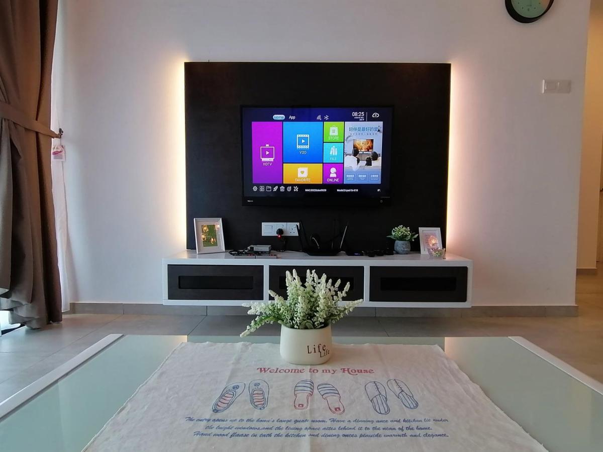 Apartemen 99 m² dengan 2 kamar tidur dan 2 kamar mandi pribadi di Pusat Kota Melaka Bagian luar foto
