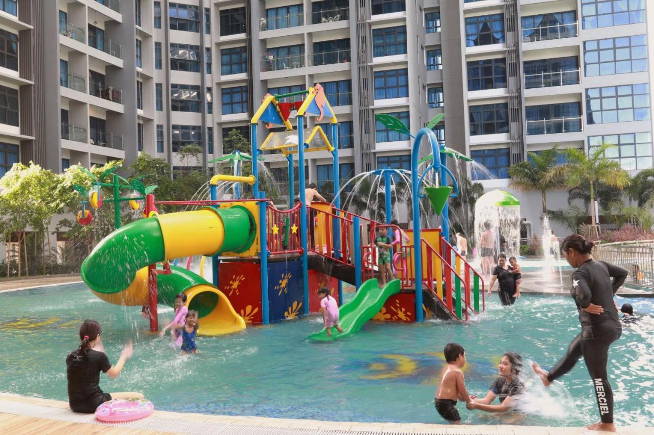 Apartemen 99 m² dengan 2 kamar tidur dan 2 kamar mandi pribadi di Pusat Kota Melaka Bagian luar foto