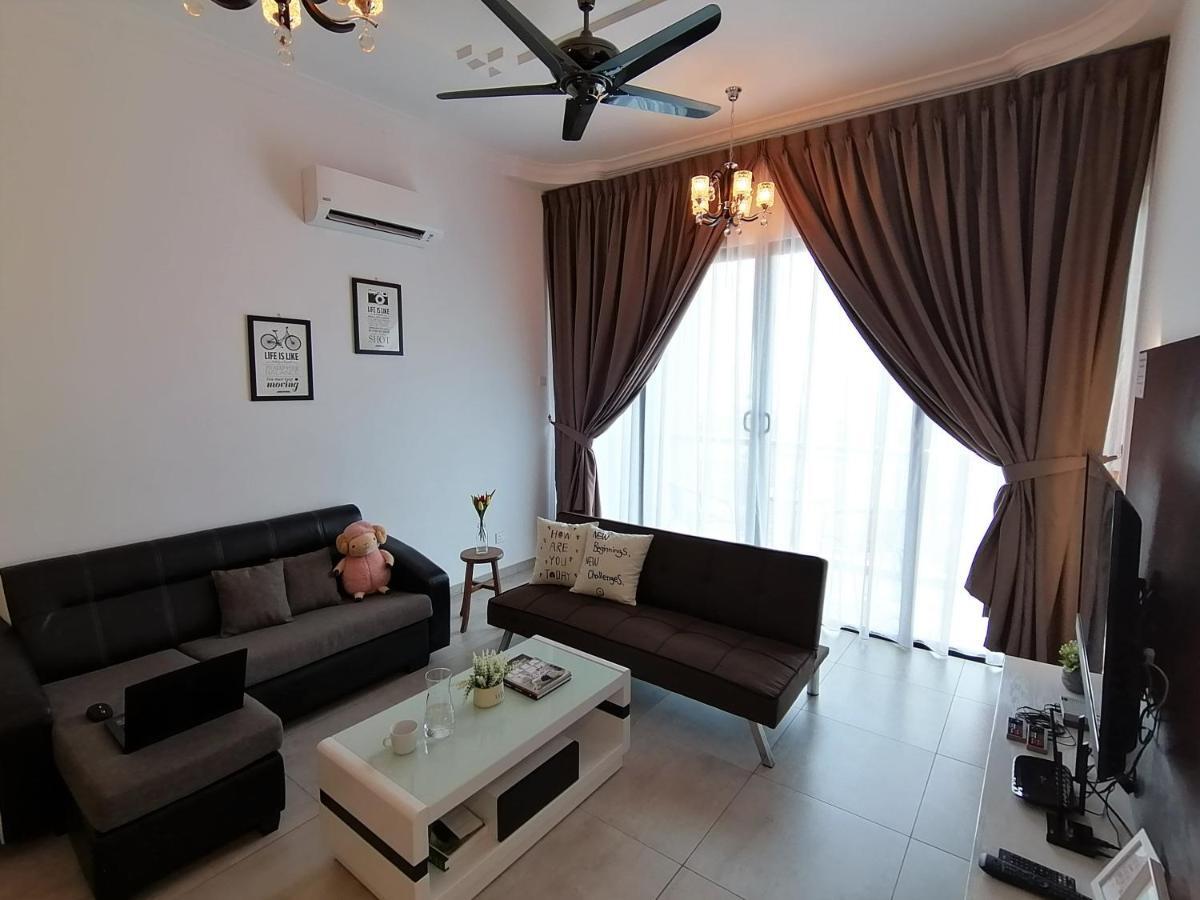 Apartemen 99 m² dengan 2 kamar tidur dan 2 kamar mandi pribadi di Pusat Kota Melaka Bagian luar foto